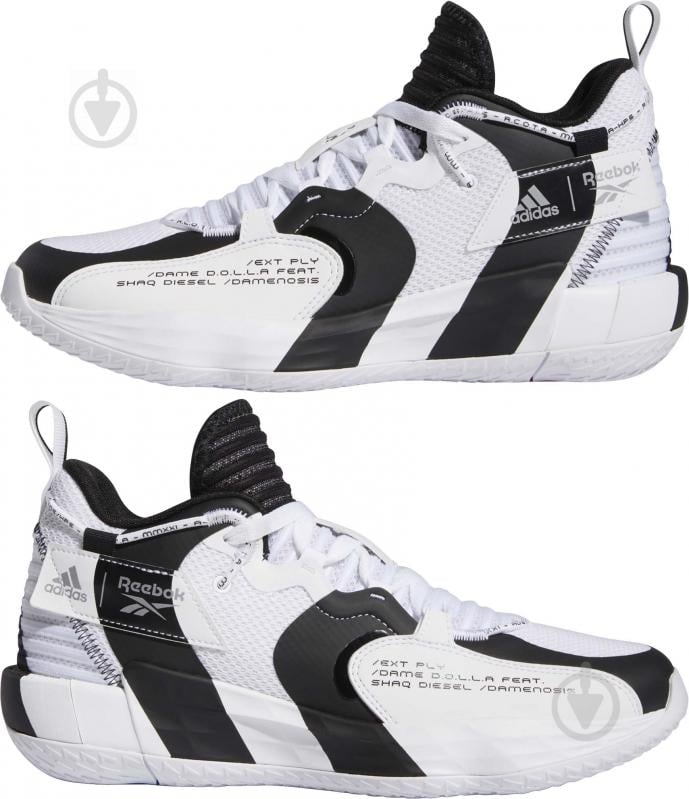 Кроссовки мужские Adidas DAME 7 EXTPLY H00427 р.44 2/3 белые - фото 5