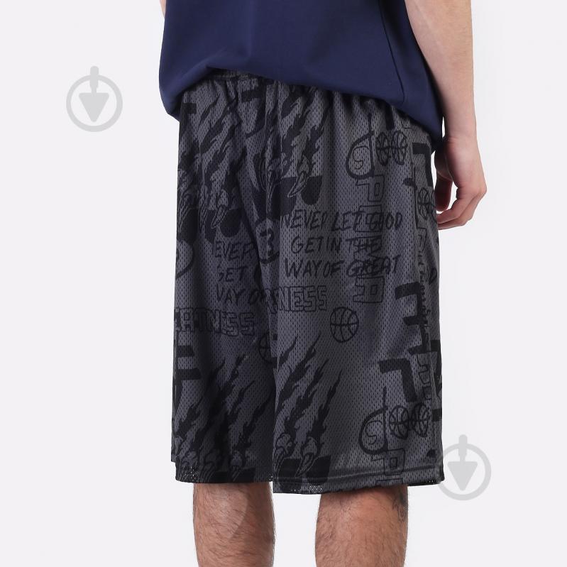 Шорты Puma Mesh Practice Short AOP 53413706 р. S черный - фото 2