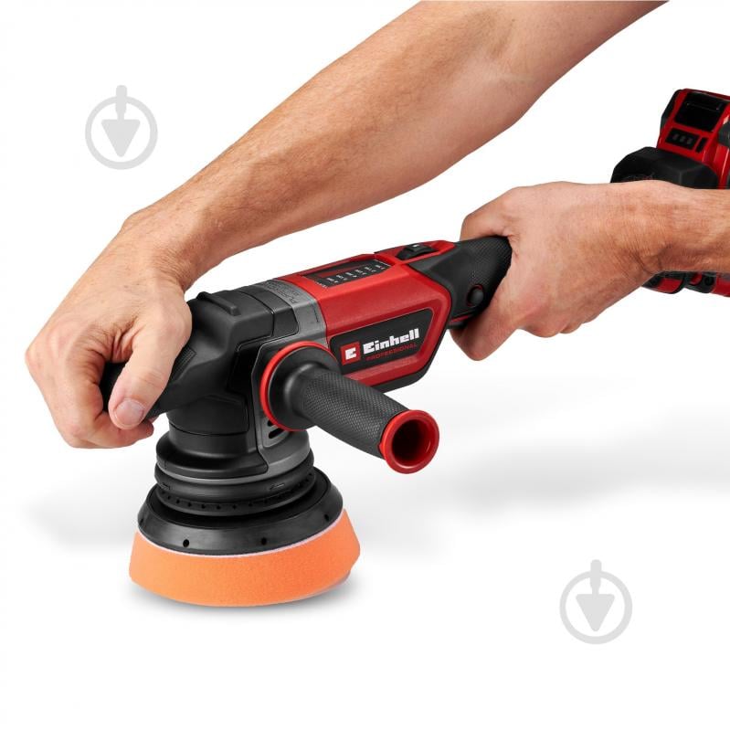 Полірувальна машина акумуляторна Einhell Professional PXC CP-EP 18/125 Li BL - Solo 2093330 - фото 4 Полірувальна машина акумуляторна Einhell Professional PXC CP-EP 18/125 Li BL - Solo 2093330 - фото 4