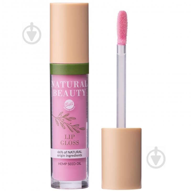 Блиск для губ Bell Cosmetics Natural Beauty 03 Pink Gloss 5 мл - фото 1