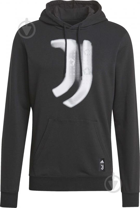 Джемпер Adidas JUVE HD GR2919 р. 2XL черный - фото 3