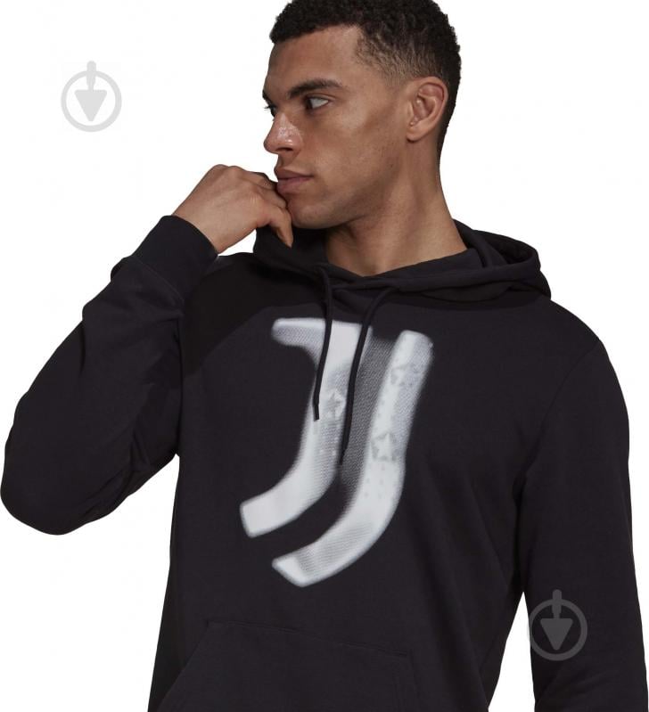 Джемпер Adidas JUVE HD GR2919 р. 2XL черный - фото 7