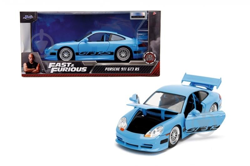 Машинка Jada 1:24 Форсаж Porsche 996 GT3 RS 253203080 - фото 1 Машинка Jada 1:24 Форсаж Porsche 996 GT3 RS 253203080 - фото 1