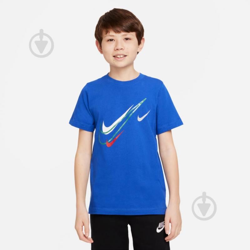 Футболка Nike DX2297-480 р.S синий - фото 1