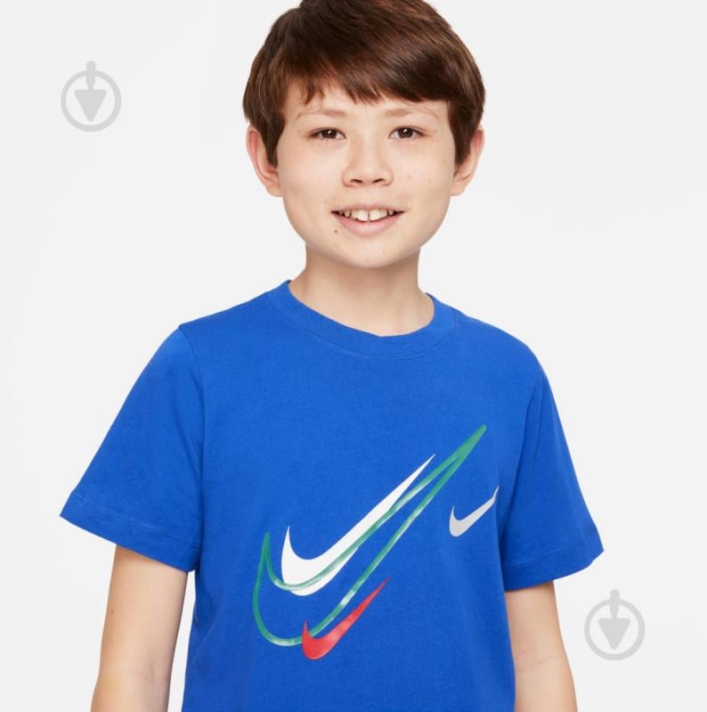 Футболка Nike DX2297-480 р.S синий - фото 3