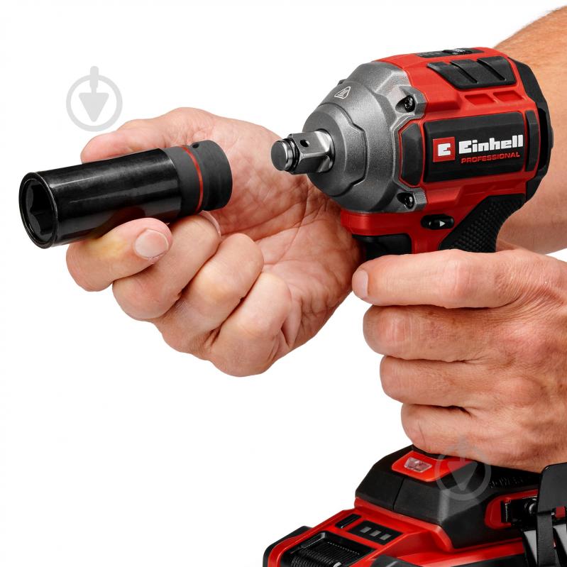 Гайковерт акумуляторний Einhell Professional PXC TP-CW 18/260-C Li BL - Solo 260 Нм 4510090 - фото 8 Гайковерт акумуляторний Einhell Professional PXC TP-CW 18/260-C Li BL - Solo 260 Нм 4510090 - фото 8