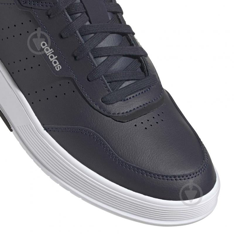 Кроссовки мужские зимние Adidas COURTPHASE H00482 р.47 1/3 темно-синие - фото 9