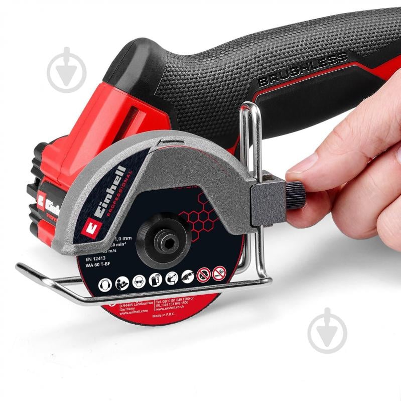 Резак дисковый Einhell Professional PXC TP-CO 18/76-C Li BL - Solo 4432000 - фото 6 Резак дисковый Einhell Professional PXC TP-CO 18/76-C Li BL - Solo 4432000 - фото 6