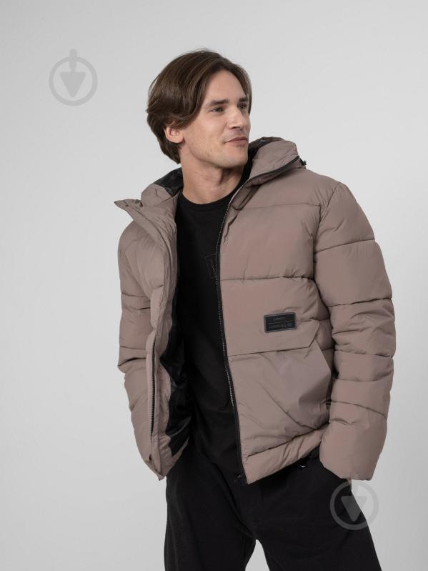 Пуховик чоловічий Outhorn DOWN JACKET M018 OTHAW22TDJAM018-81S р.L бежевий - фото 2