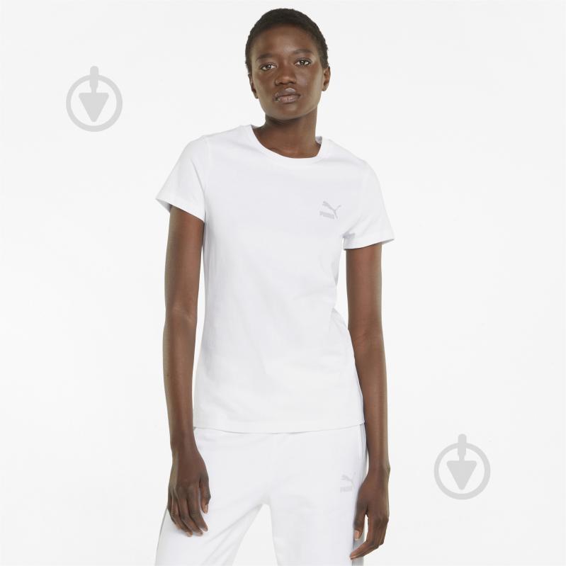 Футболка Puma RE:Classics Tee 53457402 р.M белый - фото 1
