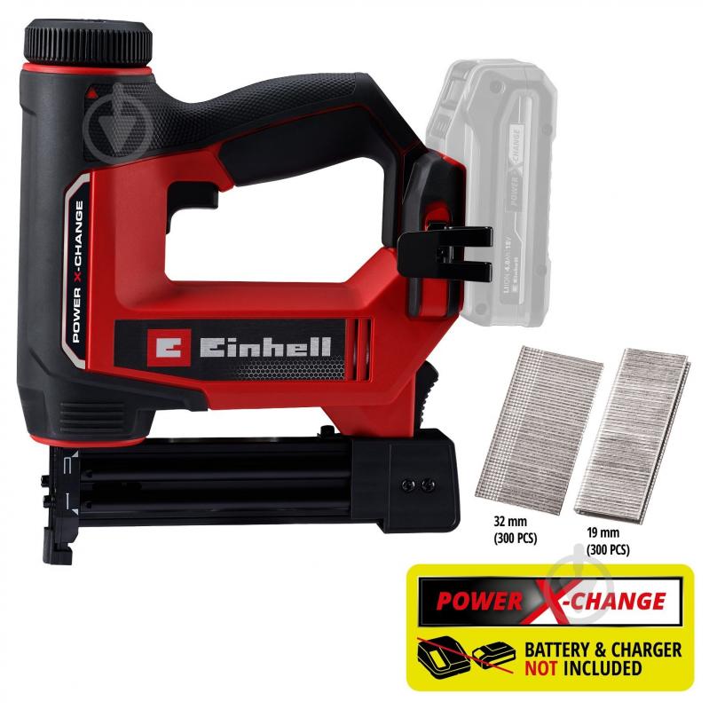 Степлер аккумуляторный Einhell PXC TE-CN 18/32 Li - Solo 4257800 - фото 1 Степлер аккумуляторный Einhell PXC TE-CN 18/32 Li - Solo 4257800 - фото 1