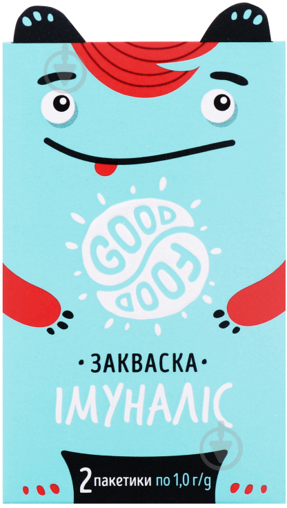 Закваска бактериальная ТМ Good Food сухая Имуналис 2г 4820157200384 - фото 1