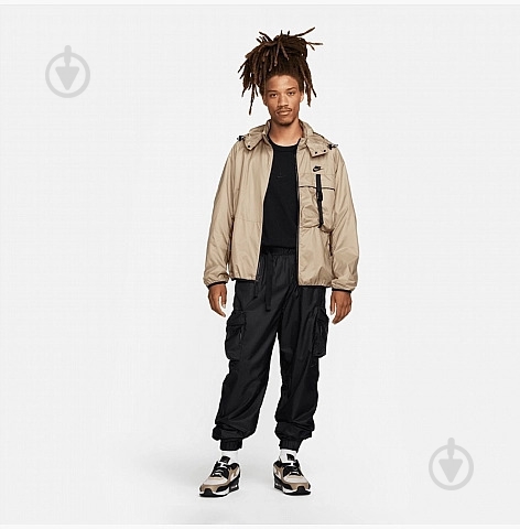 Джемпер Nike M NK TCH WVN N24 LND PKBL JKT FB7903-247 р.S бежевий - фото 6