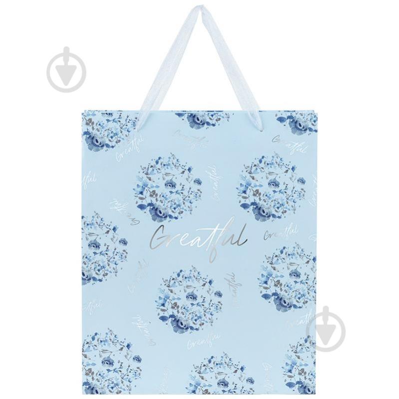 Пакет подарунковий 25х19 см Flower Symphony-2 Axent - фото 1 Пакет подарунковий 25х19 см Flower Symphony-2 Axent - фото 1