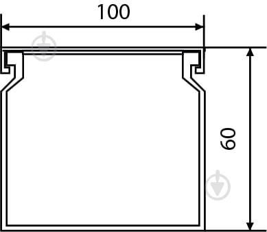 Канал кабельний Аско-Укрем 100х60 - фото 3
