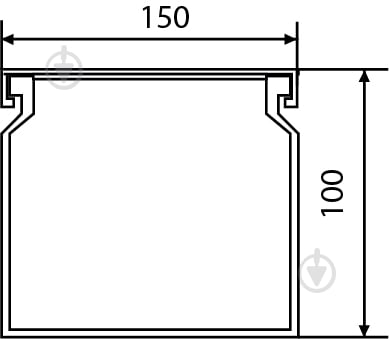 Канал кабельний Аско-Укрем 150х100 - фото 3