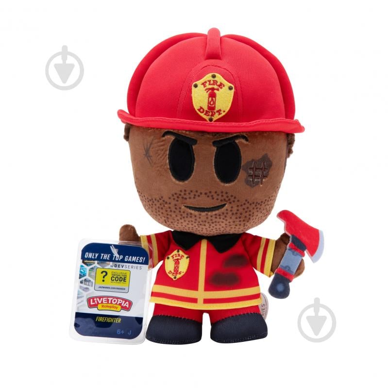 Мягкая игрушка DevSeries Collector Plush Livetopia: Firefighter S1 20 см CRS0014 - фото 1