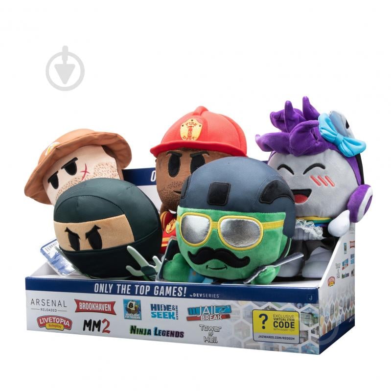 Мягкая игрушка DevSeries Collector Plush Livetopia: Firefighter S1 20 см CRS0014 - фото 4