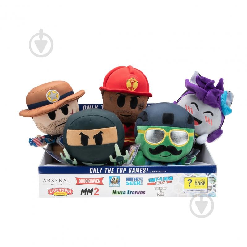 Мягкая игрушка DevSeries Collector Plush Livetopia: Firefighter S1 20 см CRS0014 - фото 2