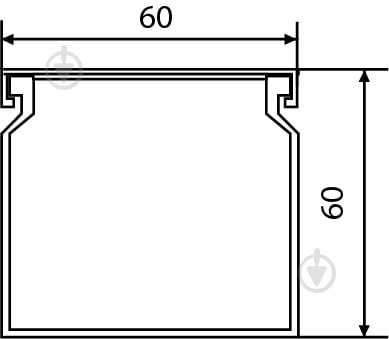 Канал кабельный Аско-Укрем 60х60 - фото 3