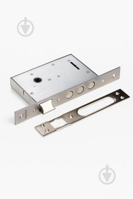 Дверний замок вхідний ASTEX AT-Lock 362-77-BN універсальний нікель - фото 2 Дверний замок вхідний ASTEX AT-Lock 362-77-BN універсальний нікель - фото 2