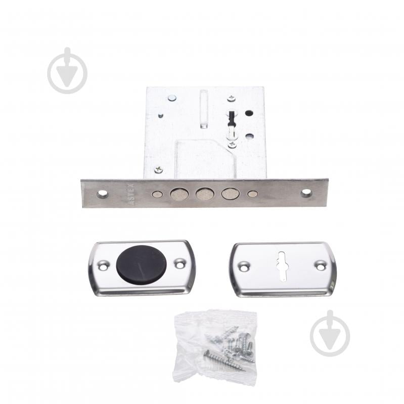 Дверний замок вхідний ASTEX AT-SR600 BN сувальдний універсальний нікель - фото 1 Дверний замок вхідний ASTEX AT-SR600 BN сувальдний універсальний нікель - фото 1