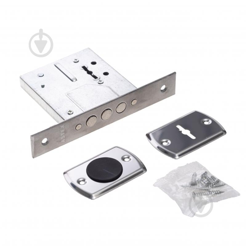 Дверний замок вхідний ASTEX AT-SR600 BN сувальдний універсальний нікель - фото 2 Дверний замок вхідний ASTEX AT-SR600 BN сувальдний універсальний нікель - фото 2