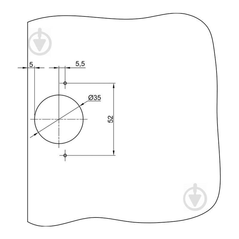 Петля накладная Sensys с доводчиком 165° и монтажной планкой 82570 Hettich - фото 2