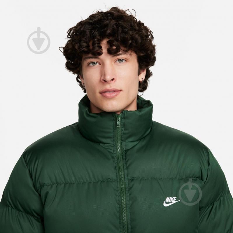 Куртка чоловіча Nike M NK TF CLUB PUFFER JKT FB7368-323 р.M зелена - фото 3