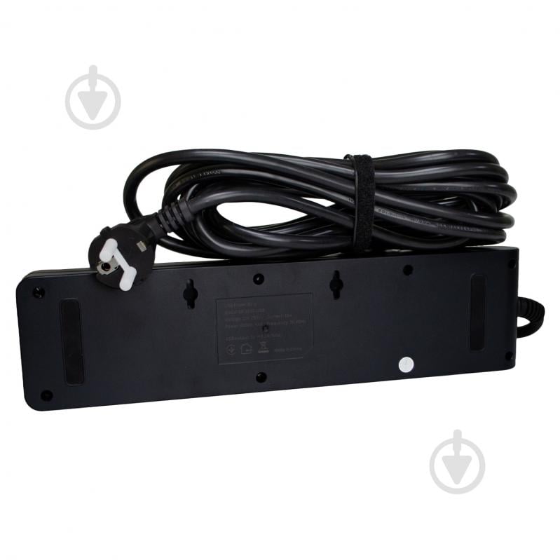 Сетевой фильтр Patron Power 3хUSB 16А 250В с заземлением 5 гн. черный 5 м EXT-PN-SP-1655-USB - фото 3 Сетевой фильтр Patron Power 3хUSB 16А 250В с заземлением 5 гн. черный 5 м EXT-PN-SP-1655-USB - фото 3