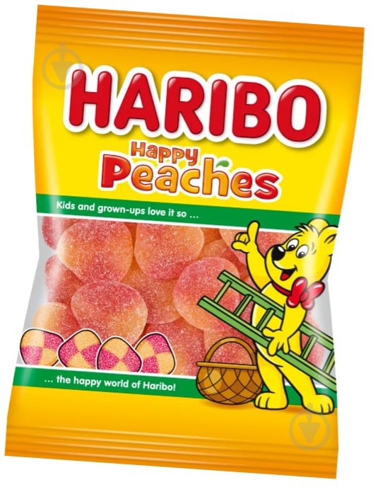 Конфеты желейные Haribo Peach 100 г - фото 1