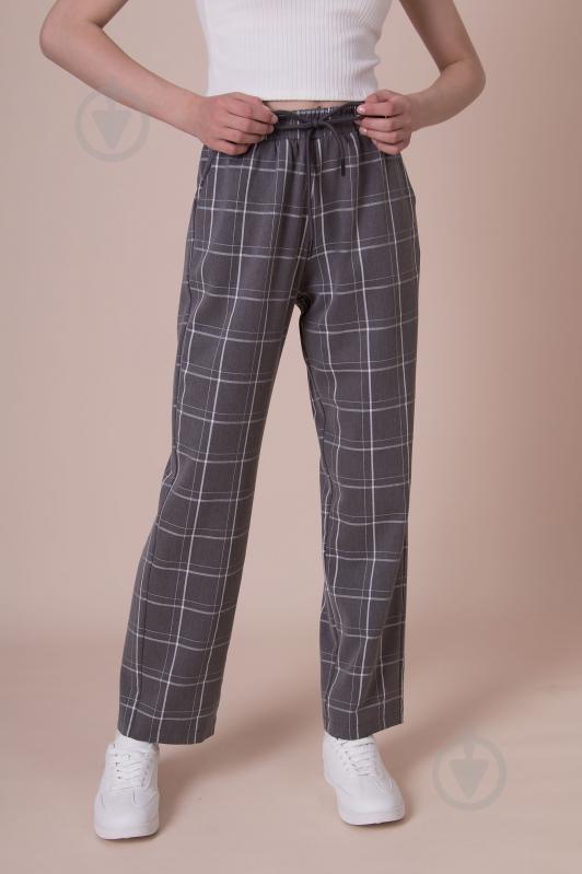 Брюки школьные Mevis 5159 (03) р.158 серый - фото 1