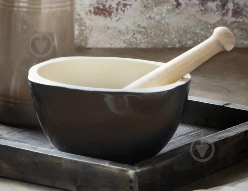 Ступка с пестиком Emile Henry Kitchen tools 450 мл 790255 - фото 4
