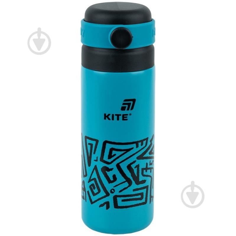 Термос KITE 1222-1 500 мл темно-бирюзовый - фото 1 Термос KITE 1222-1 500 мл темно-бирюзовый - фото 1