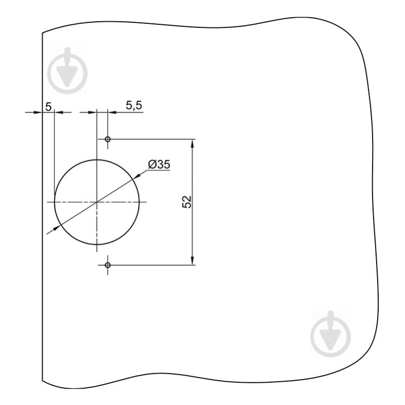 Петля накладная Sensys с доводчиком 45° и монтажной планкой 85971 Hettich - фото 4