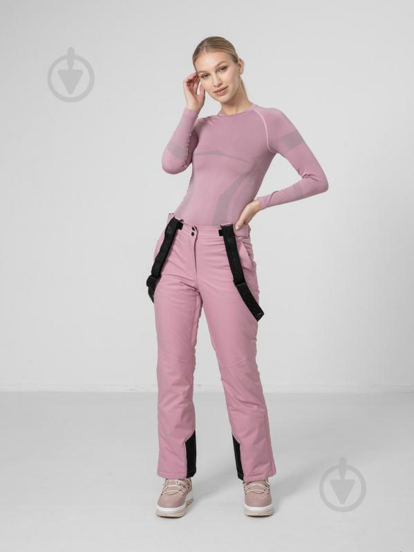 Штани 4F WOSKI TROUSERS SPDN002 H4Z22-SPDN002-53S р. L рожевий - фото 1