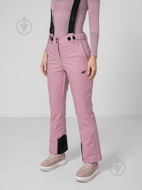 Штани 4F WOSKI TROUSERS SPDN002 H4Z22-SPDN002-53S р. L рожевий - фото 2