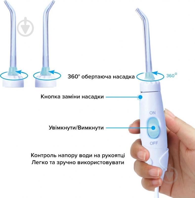 Іригатор Pecham Professional White Edition - фото 4 Іригатор Pecham Professional White Edition - фото 4