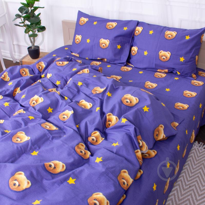 Комплект постельного белья Сатин 22-1245-1 Berry 143х210 см мультиколор MirSon - фото 4