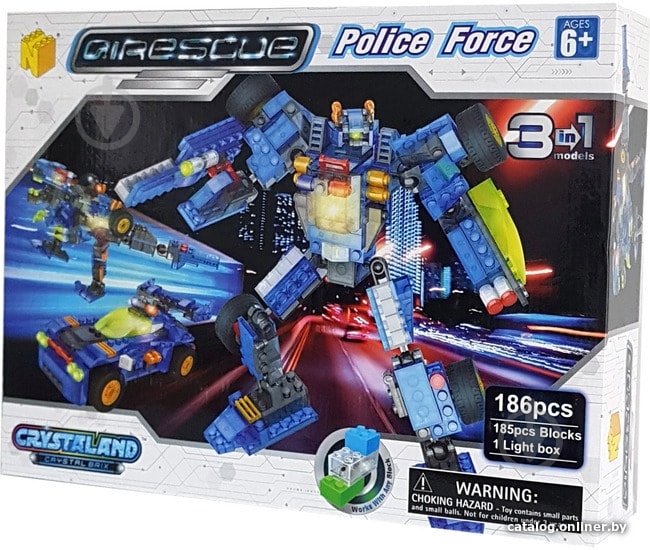 Конструктор NTOYS Робот 3 в 1 99109 - фото 2