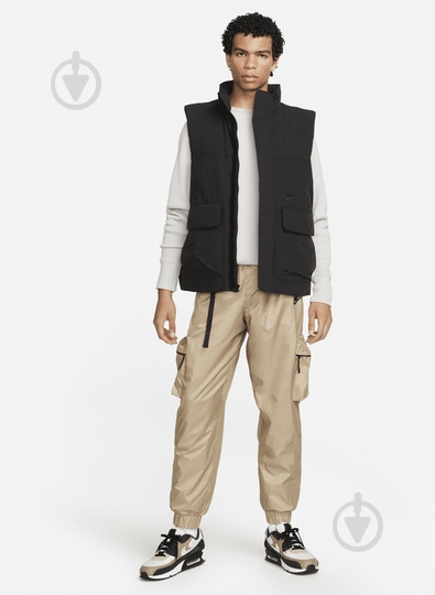 Брюки Nike M NK TCH WVN LND PANT FB7911-247 р. L бежевый - фото 9 Брюки Nike M NK TCH WVN LND PANT FB7911-247 р. L бежевый - фото 9