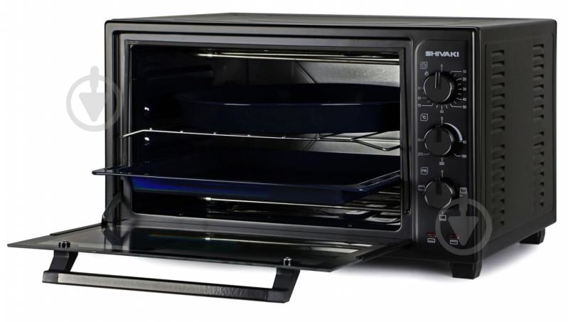 Электрическая печь Shivaki "MD 3618 E" BLACK-BLACK - фото 2