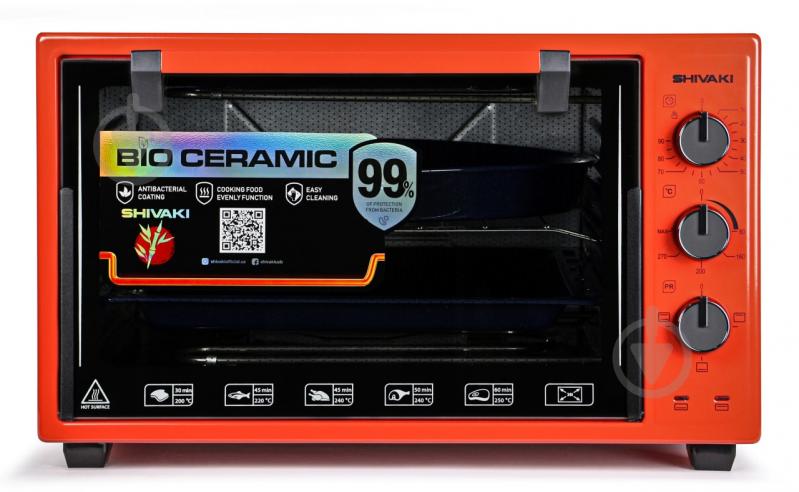 Электрическая печь Shivaki MD 3618 E" RED-RED - фото 1