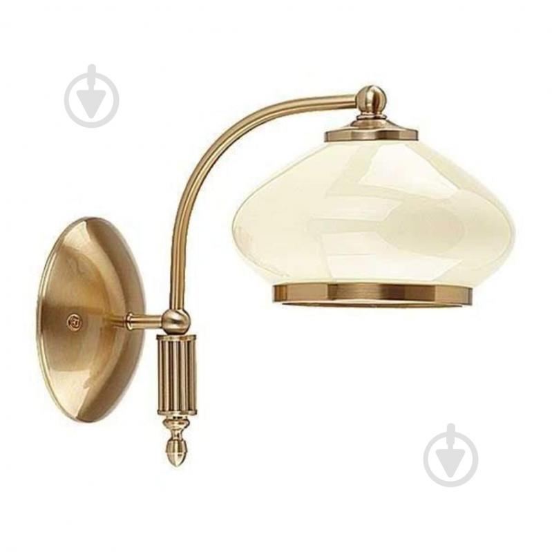Бра ALFA ASTORIA 1x60 Вт E27 белый 2321 - фото 1 Бра ALFA ASTORIA 1x60 Вт E27 белый 2321 - фото 1