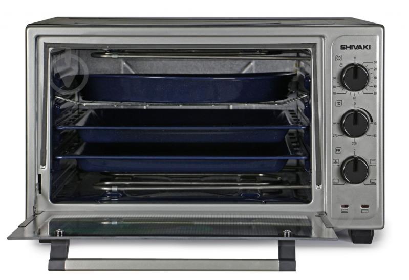 Електрична піч Shivaki MD 3618 L" GREY-BLACK - фото 2