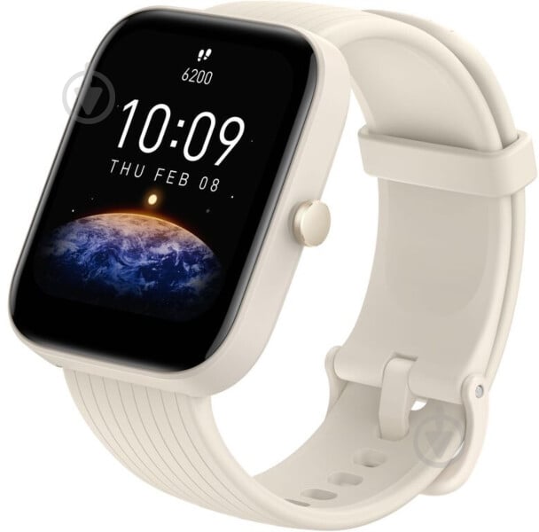 Смарт-годинник Xiaomi Amazfit Bip 3 Pro Cream (Amazfit Bip 3 Pro Cream) - фото 2