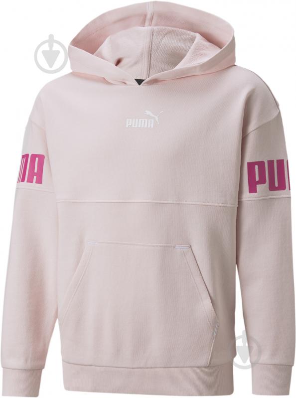 Джемпер Puma POWER Colorblock Hoodie 84692916 рожевий - фото 1