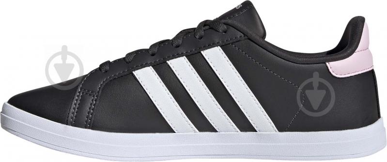 Кроссовки женские зимние Adidas COURTPOINT H01963 р.36 2/3 черные - фото 6