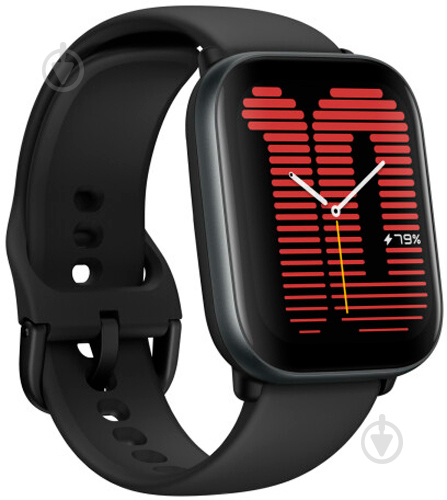 Смарт-часы Xiaomi Amazfit Active Midnight Black (Amazfit Active Midnight Black) - фото 1