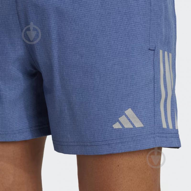 Шорты Adidas HR6615 р. S голубой - фото 5